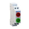 İndikator ND9-2/gg yaşıl+yaşıl, AC/DC230V (LED) (R)