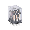 Aralıq relesi JZX-22F(D) 3 kont. (indikasiyalı) LED 5А 220В DC (R)